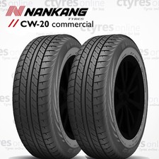 2X New 185 75 16 Nankang CW-20