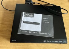 Technika TK3DBR112 3D Blu-ray Player with Remote and 8 pairs of 3D Glasses 