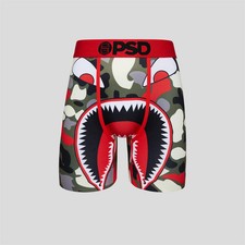 PSD Underwear Mens Und Wf Olive Boxer Briefs