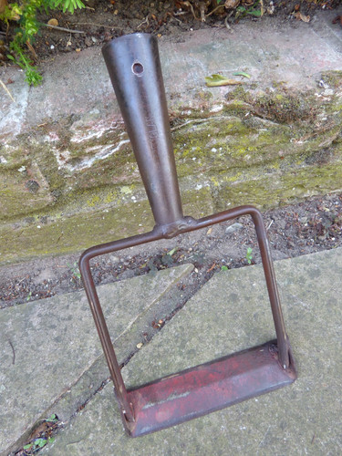 Vintage dutch hoe - head, garden