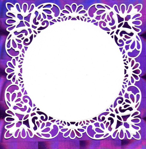 Gemini abstract lace frame - gemini,