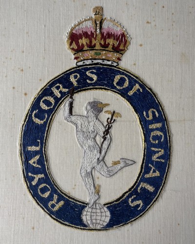 Wartime embroidery royal - wartime, of
