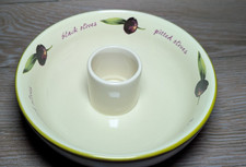 Rayware Olive Dip Dish Black