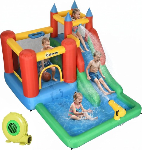 Inflatable bouncy - 6-in-1,