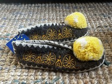 Handmade Greek Wool Slippers