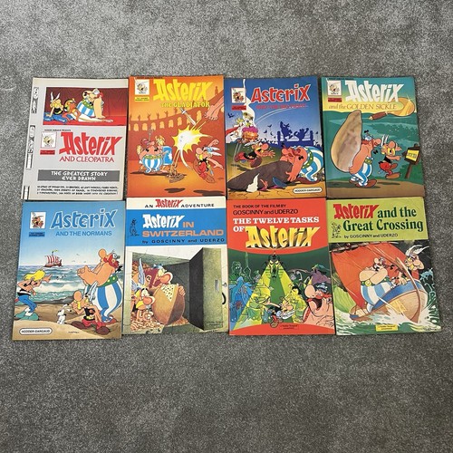 Asterix vintage paperback - asterix, 8x