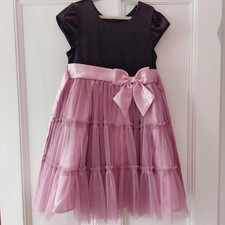 Girl's Party Dress. Black And