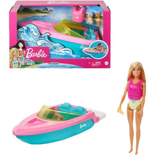 Barbie Doll & Boat Playset