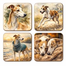 Whippet Coaster Set Brew Crew