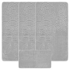 4pc washable rug mat set - washable,