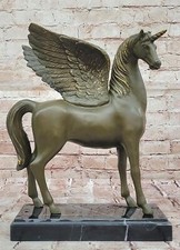 Bronze Pegasus Unicorn Statue