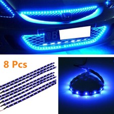 8PCS 12V Blue LED Light SMD