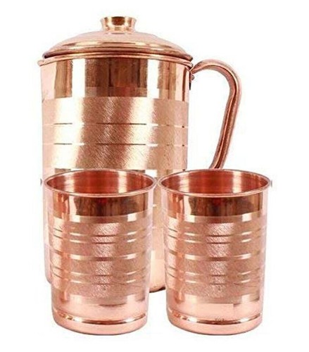 Pure copper water - pitcher, jug