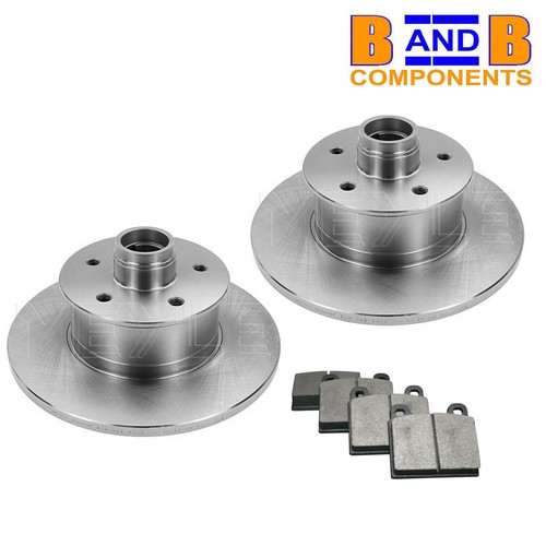 Front brake discs pads - discs, &