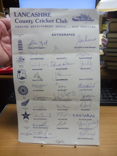 Lancashire ccc 1982 - 1982,