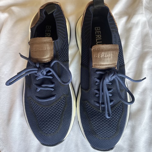 Berluti shadow knit sneaker - shadow,