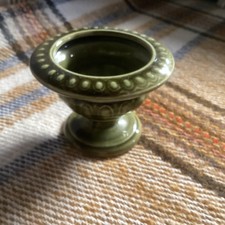 HOLKHAM POTTERY GREEN MAJOLICA