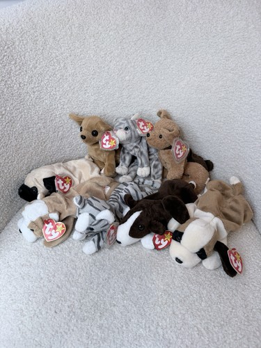 Beanie babies cats dogs - cats,
