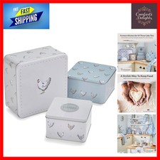 Retro Cake and Biscuit Storage