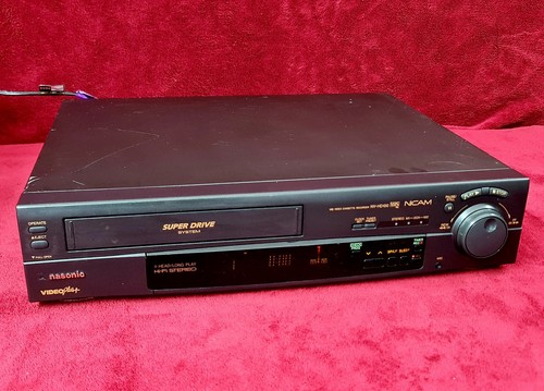 Panasonic hd100 vhs vcr - panasonic, nv-hd100