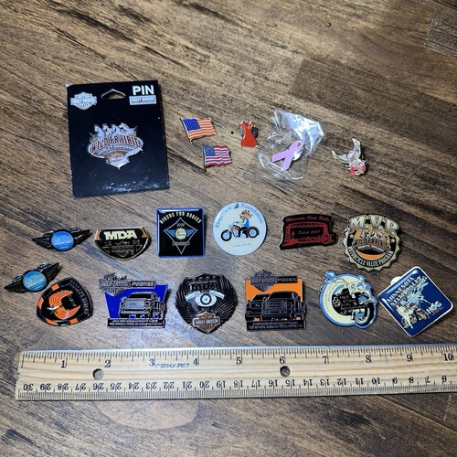 Harley davidson pin lot - davidson,