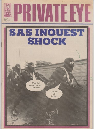 Private eye magazine issue - private,