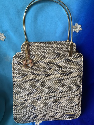 Vintage bulaggi faux snakeskin - vintage,