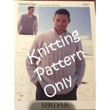 New Sirdar 5887 Wash N Wear