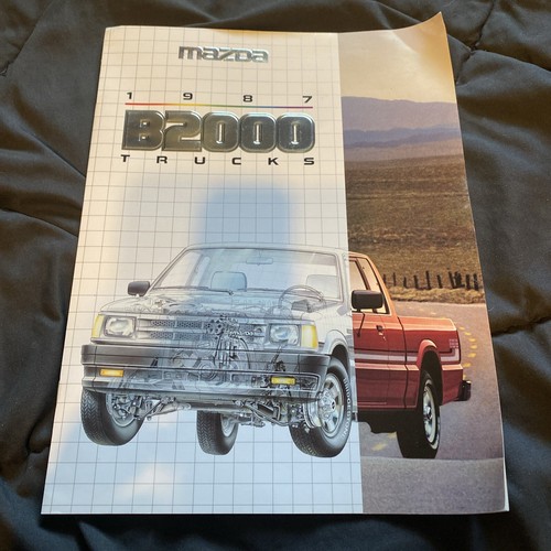 1987 mazda b2000 pickup truck - pickup,