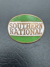 Southern National Exeter Bus Driver Conductor Hat Cap Uniform Enamel Badge
