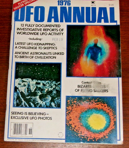 Vintage 1976 ufo annual - vintage,