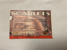 2011 Llanelli v MUFC  Match