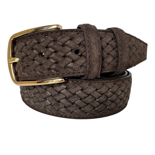 Mens brown suede italian - brown,