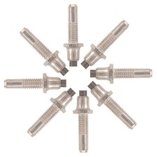  8pcs Walking Stick Tips - Hiking Pole Tips Tungsten Steel Trekking Pole Spike