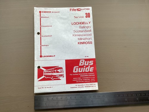Fife scottish bus group route - scottish,