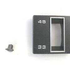 Speed change control lever surround from a Pioneer PL12D Turntable