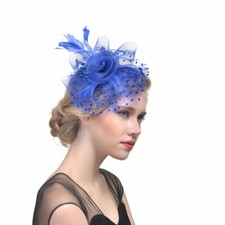 Feather Hair Fascinator Alice