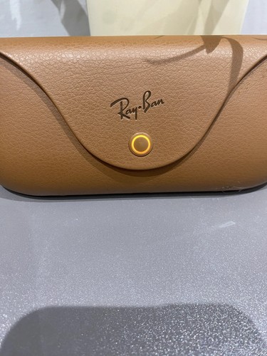 Ray ban brown leather hard - brown,