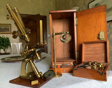 Antique Wenham Binocular Brass