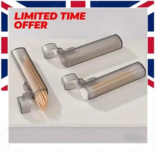 Plastic toothpick box holder - plastic,