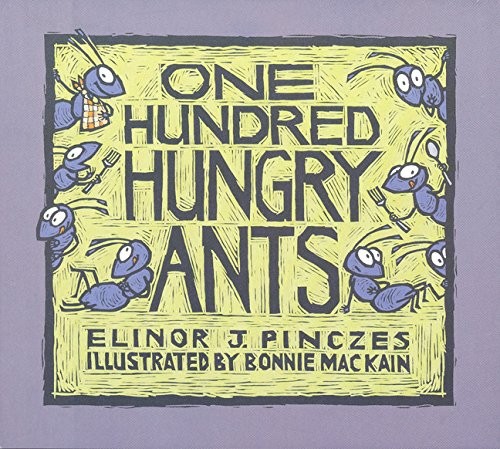 One hundred hungry - hungry, ants