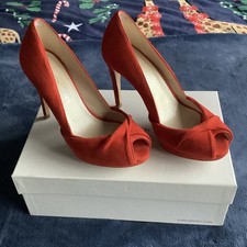 Karen Millen Orange High Heel