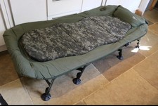 NASH INDULGENCE X-STRENGTH WIDE BOY BEDCHAIR CARP SET UP FISHING BED
