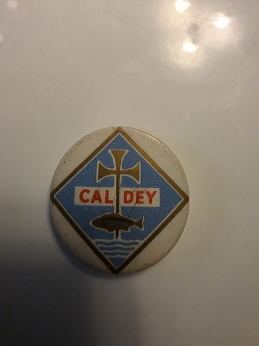 Caldey island badge - caldey, badge.