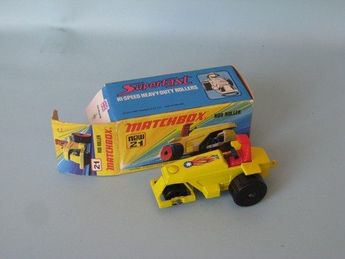 Matchbox rod roller - matchbox, road