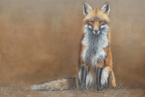 Countryside fox giclée - fox,
