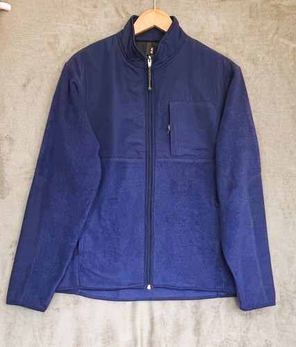 Chaps full zip fleece blue - chaps,