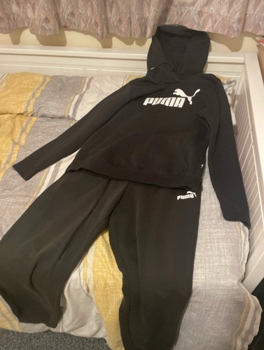 Puma black tracksuit - puma, set