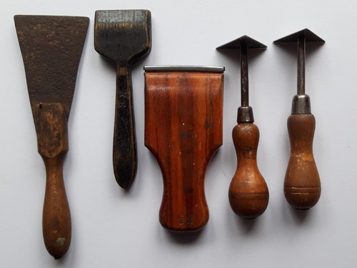 Wood handle scrapers - wood,