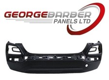 Hyundai Kona 2017-2021 Rear Bumper Matt Grey - No Parking Sensor Holes